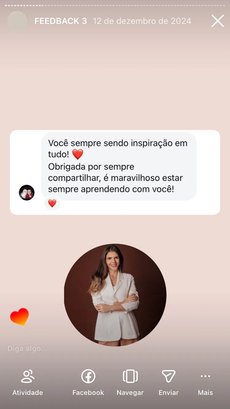 Depoimento de paciente sobre o tratamento com a Dra. Maira