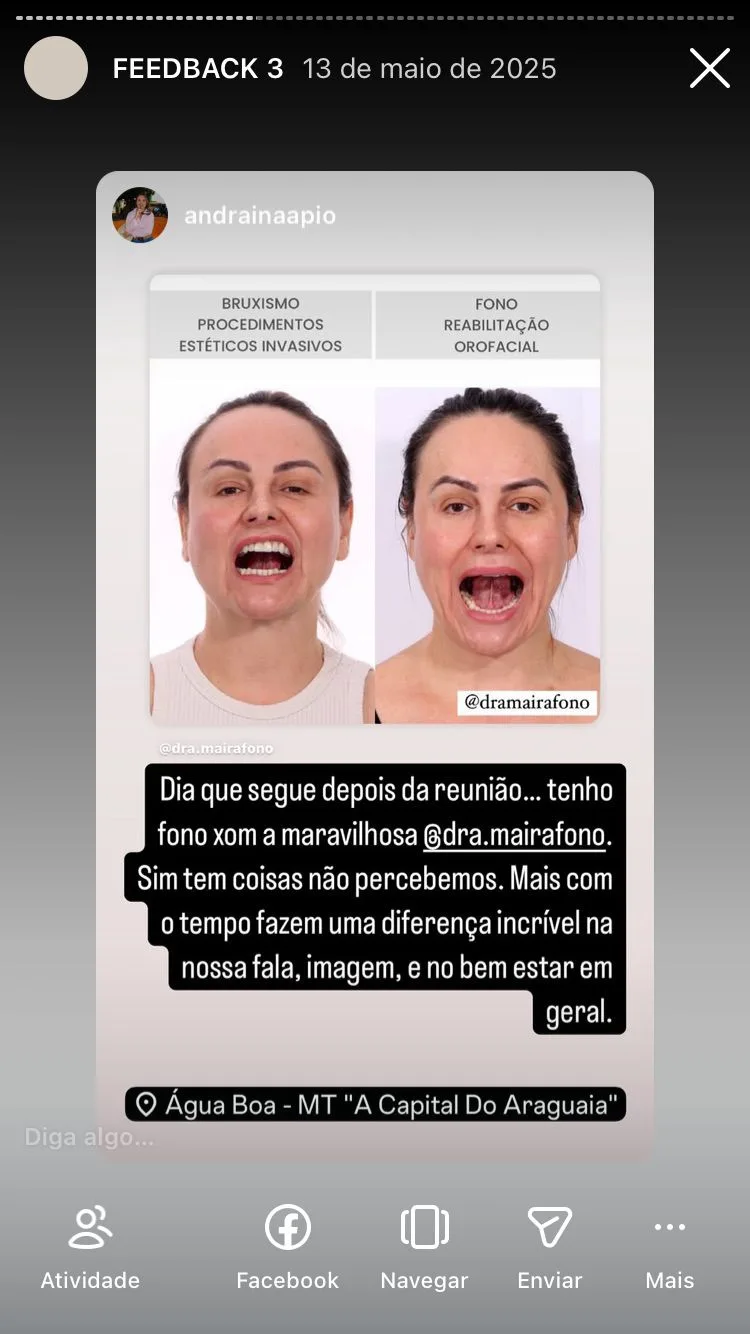 Depoimento de paciente sobre o tratamento com a Dra. Maira