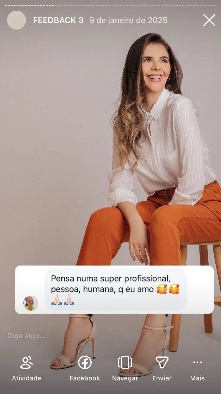 Depoimento de paciente sobre o tratamento com a Dra. Maira