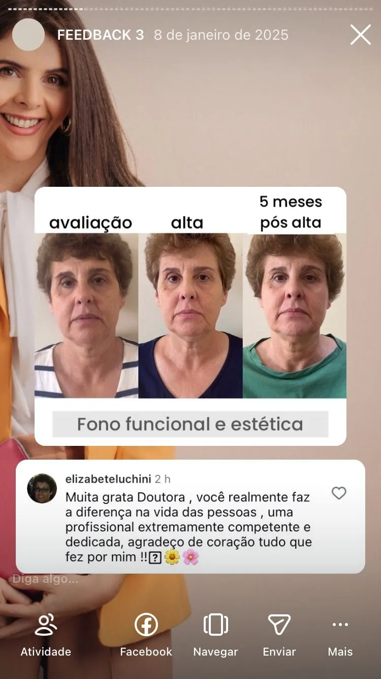 Depoimento de paciente sobre o tratamento com a Dra. Maira