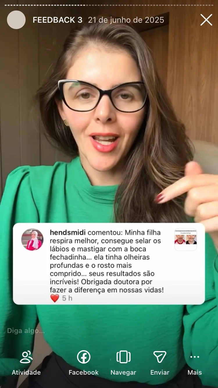 Depoimento de paciente sobre o tratamento com a Dra. Maira