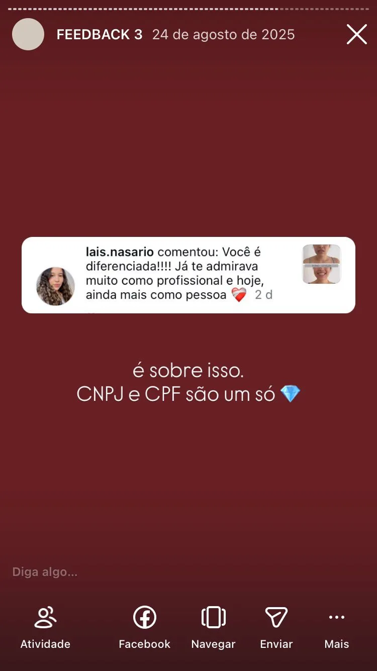 Depoimento de paciente sobre o tratamento com a Dra. Maira