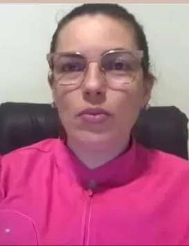 Depoimento em vídeo de aluna